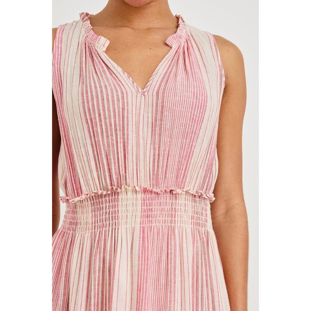 RAILS Loulou Boho Flowy Stripe Maxi Dress MED - Picture 5 of 13